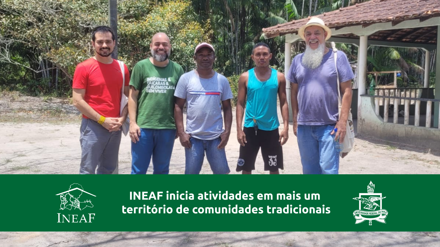 INEAF inicia atividades em mais um território de comunidades tradicionais